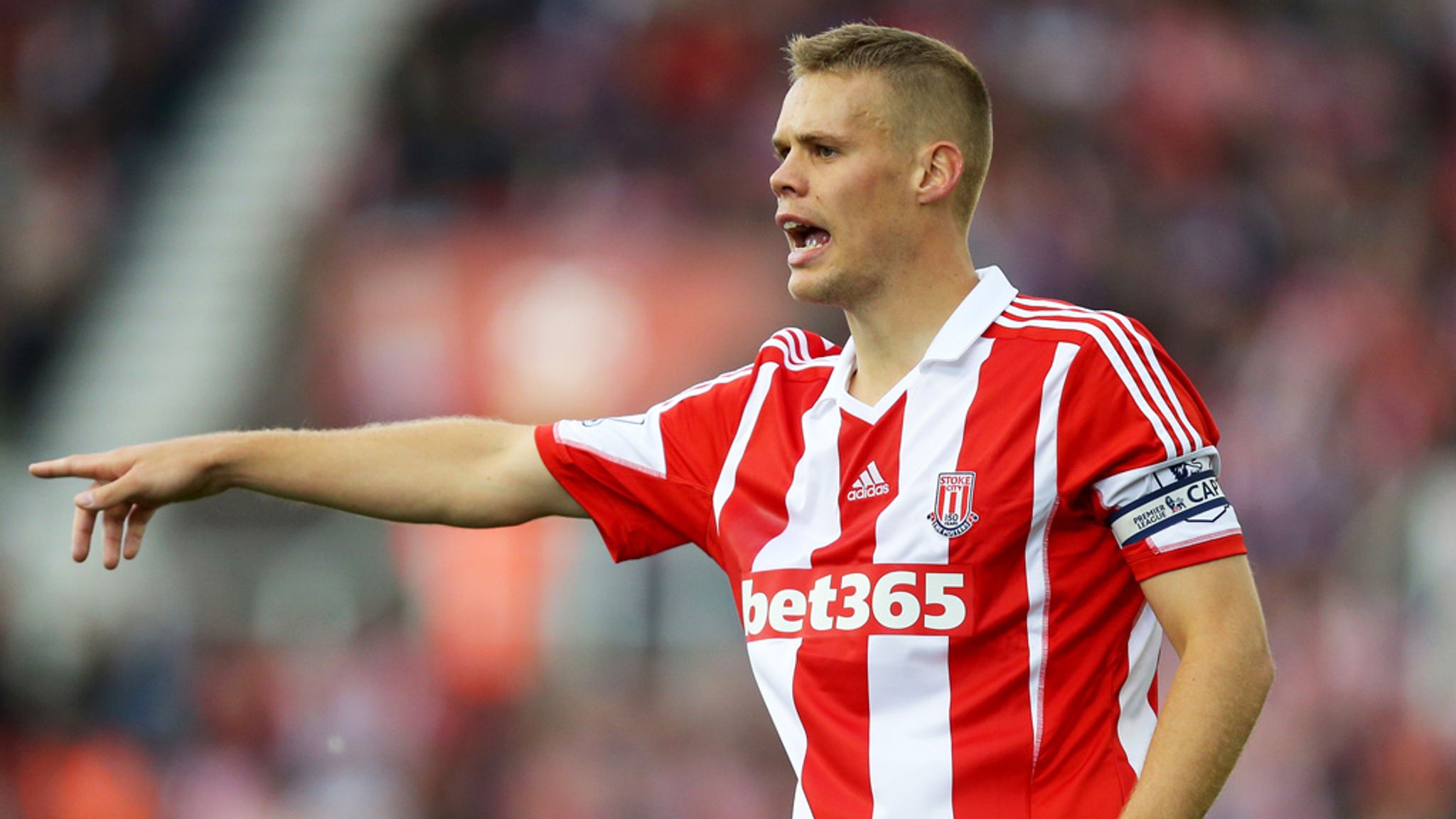 Stoke defender Ryan Shawcross will make club history with his 200th