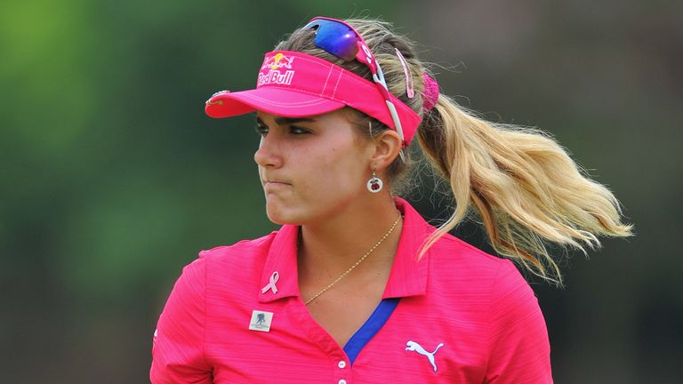 Lexi Thompson: Top of the leaderboard in Guadalajara