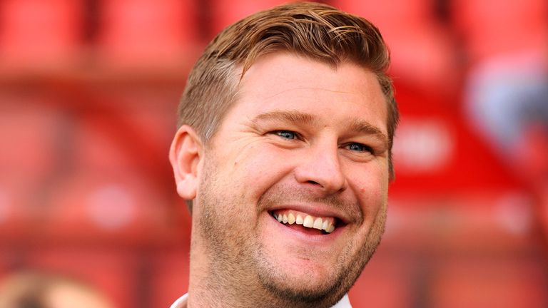 Karl Robinson: Linked with vacant job at Bramall Lane
