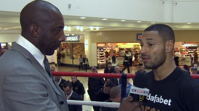 Johnny Nelson: Interviews Kell Brook in his role for Ringside