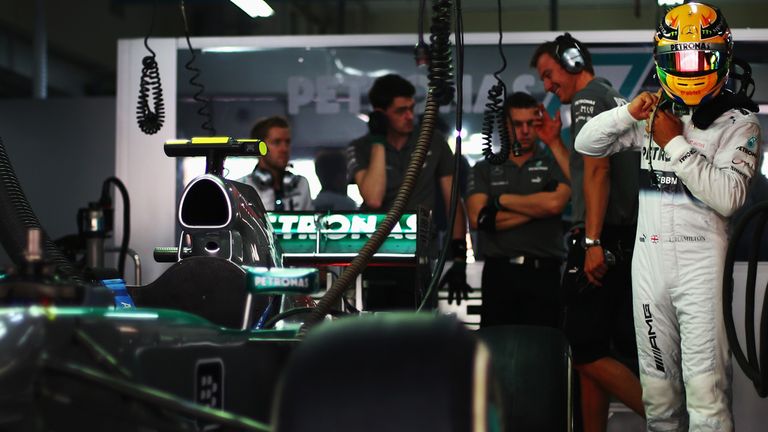 Lewis Hamilton: Believes he is fighting for third place on the podium