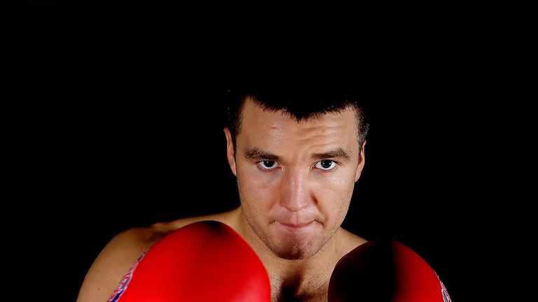 Anthony Fowler during a photo shoot with the British Lionhearts on February 19, 2013 in Sheffield, England
