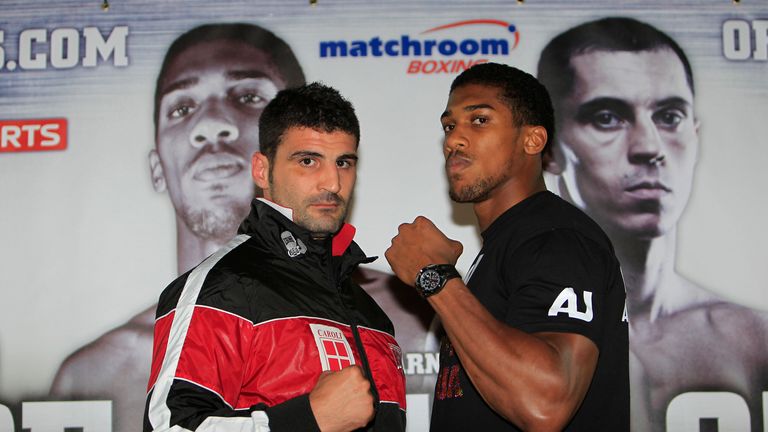 Anthony Joshua insists he faces a real test of his credentials when he makes his debut against Italian Emanuele Leo - photo courtesy of Lawrence Lustig