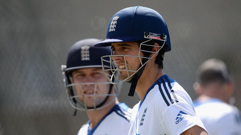 Alastair Cook and Jonathan Trott