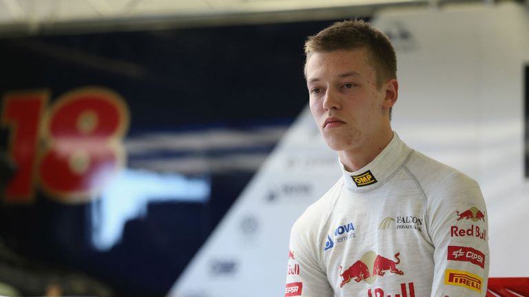 Danil Kvyat: Has earned his FIA Super Licence