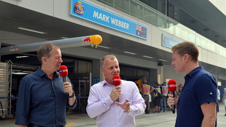 Martin Brundle, Johnny Herbert and Simon Lazenby report from the pit-lane