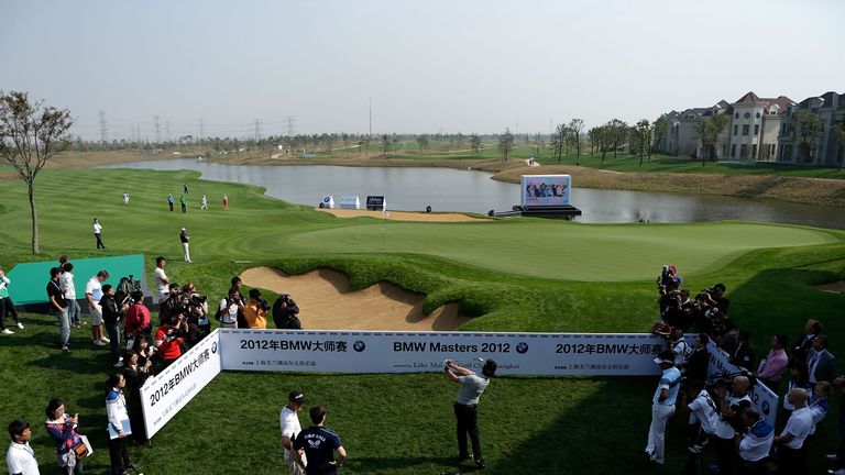 The 18th green at Lake Malaren Golf Club