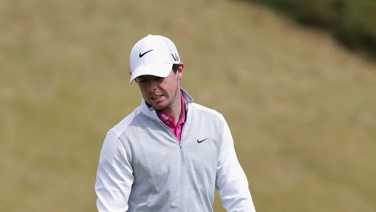 Rory McIlroy: Struggled on the greens