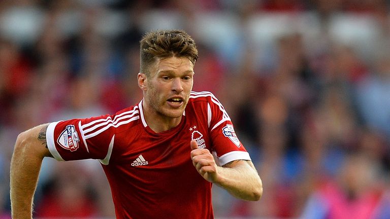 Jamie Mackie of Nottingham Forest in action during the Capital One Cup First Round match between Nottingham Forest and Hartlepool United at City Ground on August 6.