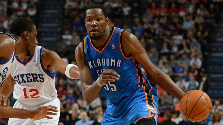 Oklahoma City Thunder&#39;s Kevin Durant enjoyed playing in Manchester