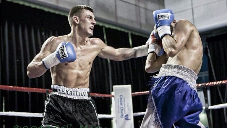 Leigh Wood (L): Gets a shot at vacant British title (Pic Colin Messom)