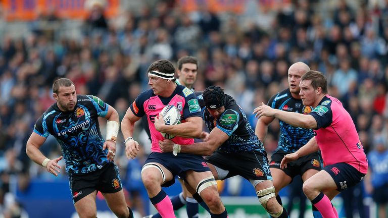 Robin Copeland (C): Starts at No 8 after scoring a try last weekend