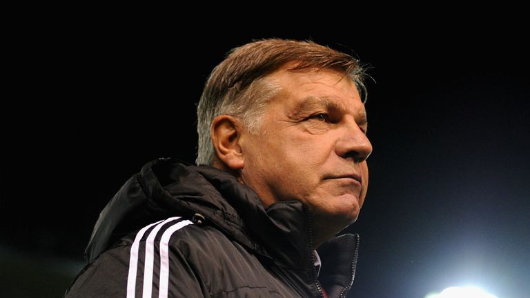 Sam Allardyce - West Ham United versus Burnley at Turf Moor in Round Four of the Capital One Cup