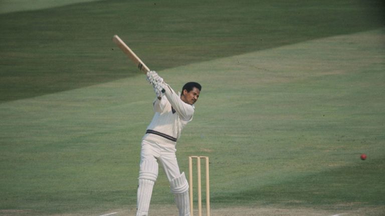 1 Jun 1973: Garry Sobers of the West Indies in action against England