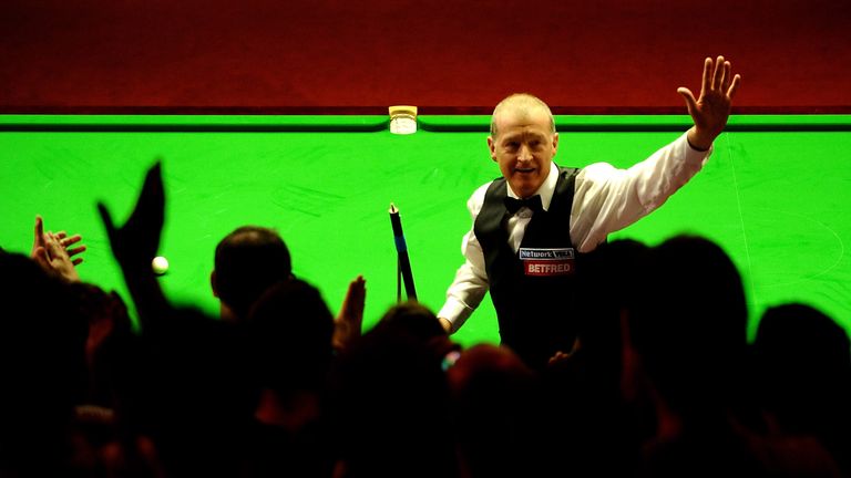 Steve Davis: Senior champion for the first time