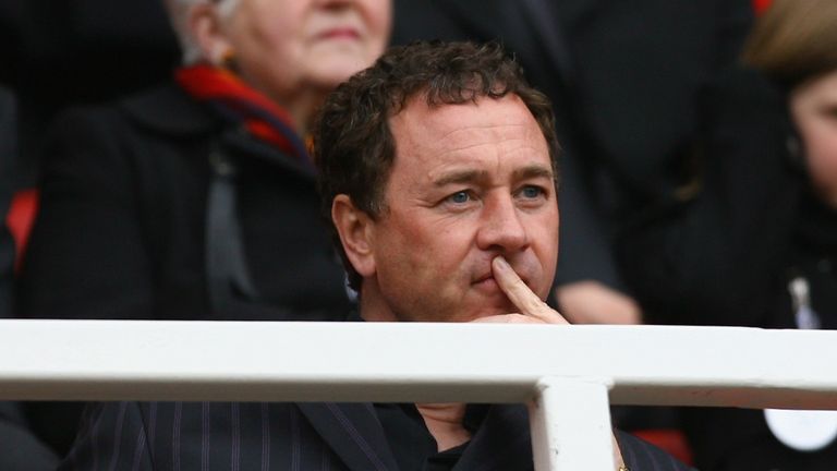 MIDDLESBROUGH, ENGLAND - APRIL 18:  Steve Gibson the chairman of Middlesbrough looks on during the Barclays Premier League match between Middlesbrough and Fulham at the Riverside Stadium on April 18, 2009 in Middlesbrough, England.  (Photo by Alex Livesey/Getty Images)