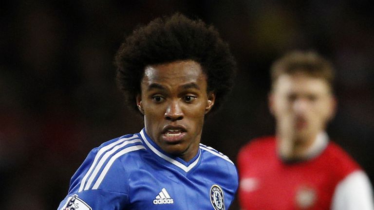 Willian: Looking to become a regular in the Chelsea starting XI