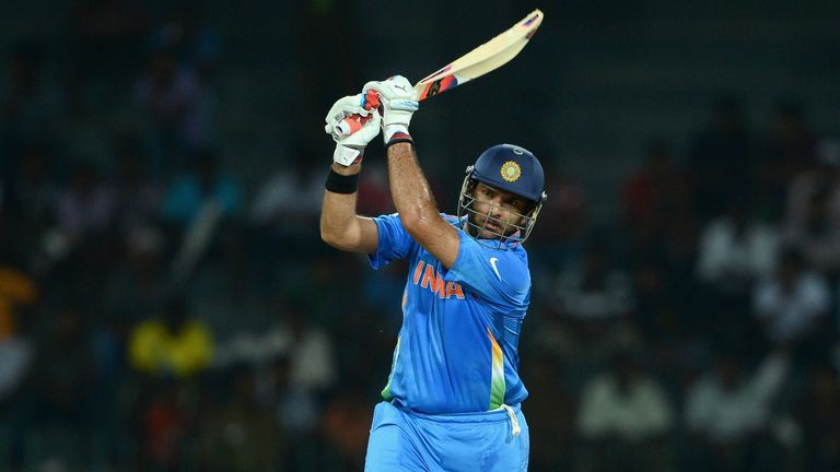 Yuvraj Singh of India bats during the ICC World Twenty20 2012: Group A match between India and Afghanistan at R. Premadasa Stadium on September 19, 2012 in Colombo, Sri Lanka
