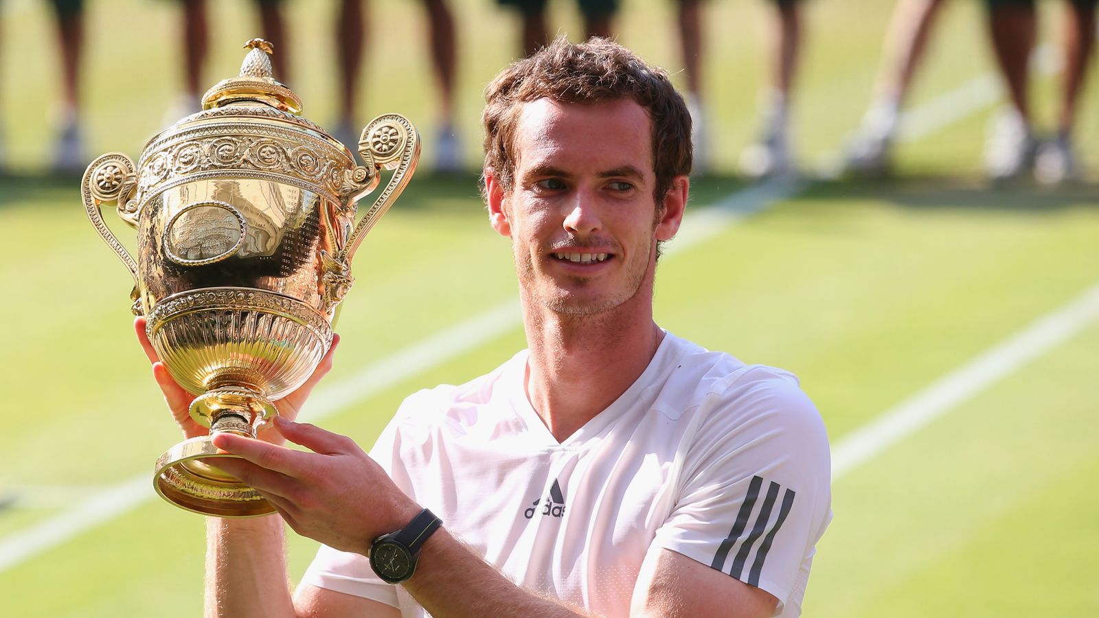 Wimbledon champion Andy Murray wins SPOTY award Tennis News Sky Sports