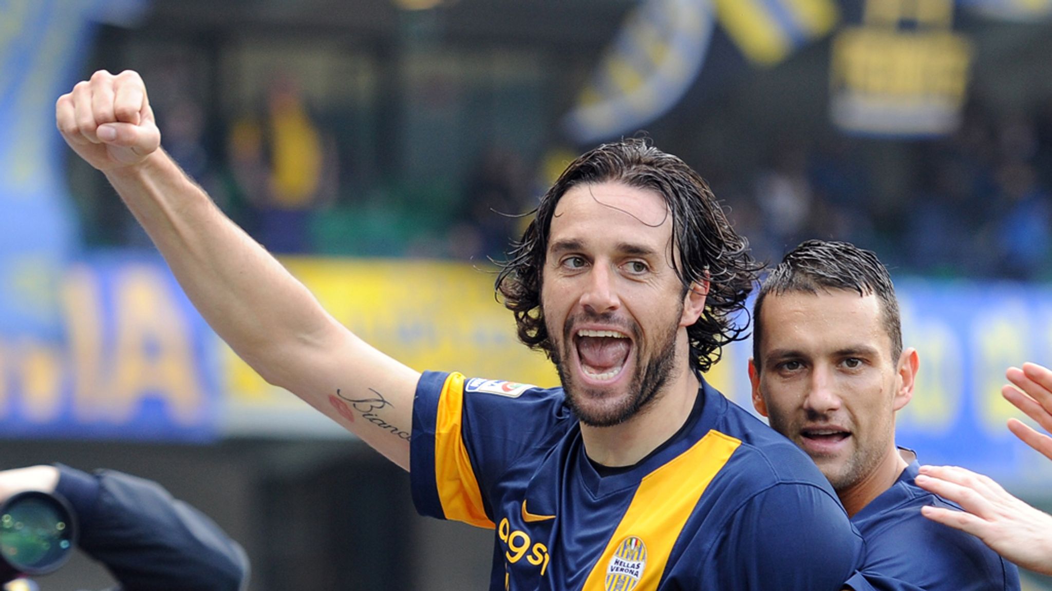 Hellas Verona striker Luca Toni open to chance of playing for Italy ...