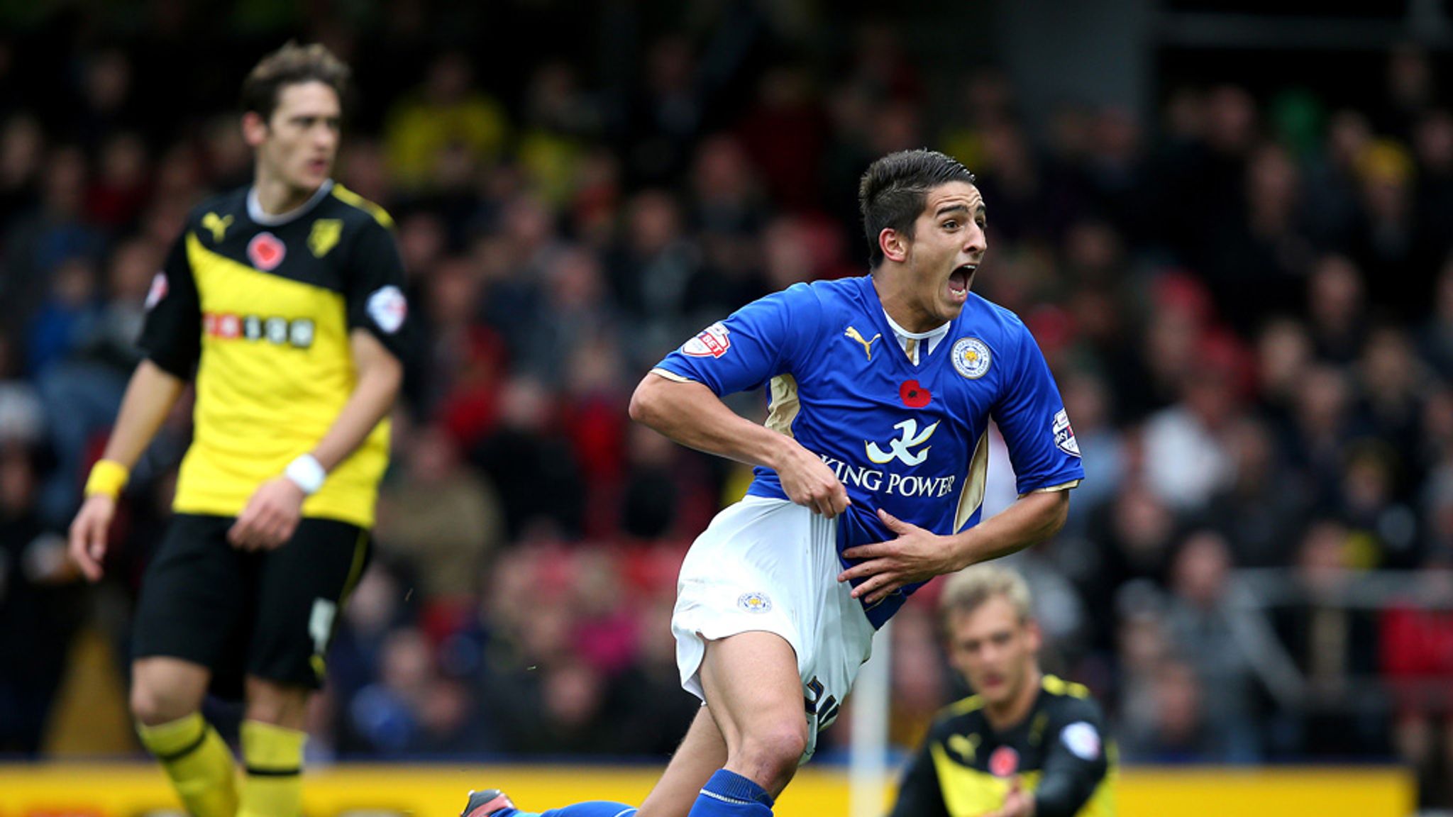 Championship Anthony Knockaert Enjoys Better Afternoon In Leicester S 3 0 Win At Watford Football News Sky Sports