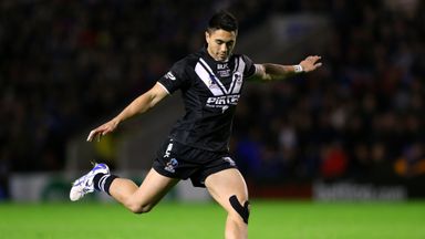 Shaun Johnson: Scored two tries and kicked four goals in New Zealand's victory