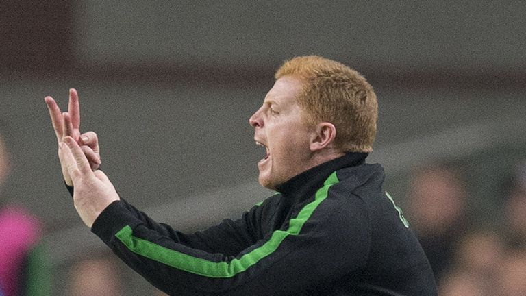 Neil Lennon: Saw his side lose against Ajax