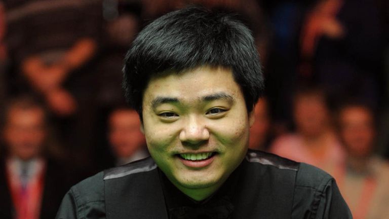 Ding Junhui: Bagged a third ranking title in six weeks