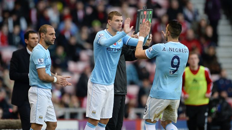 Edin Dzeko: Man City striker still important despite recent sub role