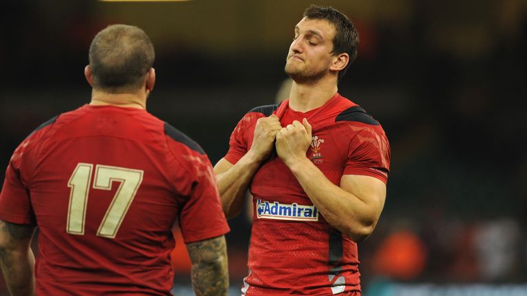 CARDIFF, WALES - NOVEMBER 09:  Wales player Sam Warburton reacts after the International Match between Wales and South Africa at the Millennium Stadium on November 9, 2013 in Cardiff, Wales.  (Photo by Stu Forster/Getty Images)