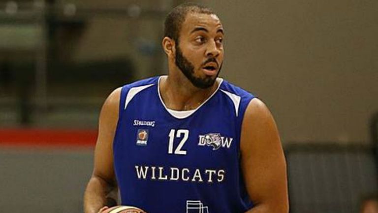 RJ Evans of the Durham Wildcats in the BBL Championship