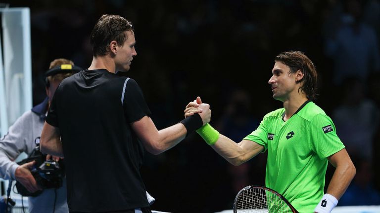 Tomas Berdych David Ferrer ATP World Tour Finals