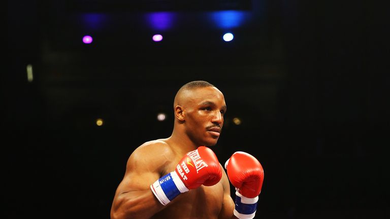 Devon Alexander stands ready to fight  Lee Purdy during their IBF Welterweight Title fight at Boardwalk Hall Arena on May 18, 2013 in Atlantic City, New Jersey