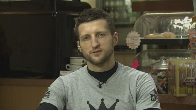 Carl Froch on Sky Sports News ahead of his all-British showdown with George Groves on November 23