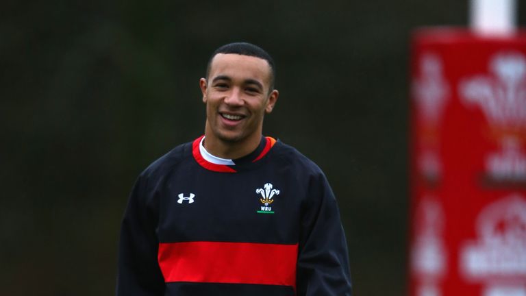 Eli Walker of Wales  during the Wales training session at Vale Resort