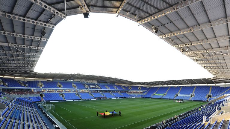 General view of the Madejski Stadium prior to kick-off