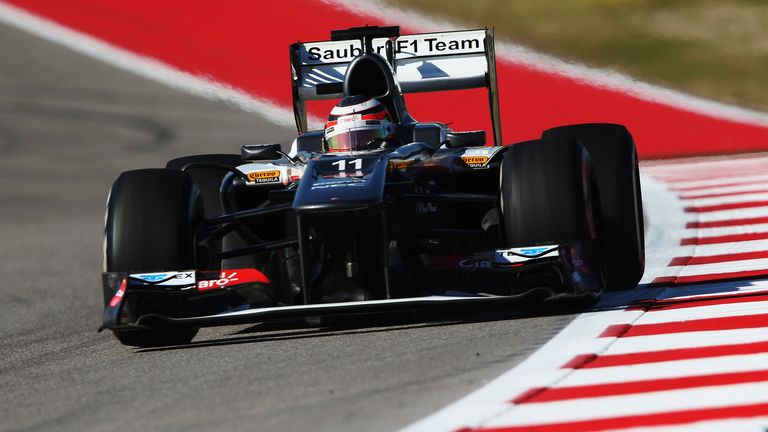 Nico Hulkenberg showed good pace in the Sauber
