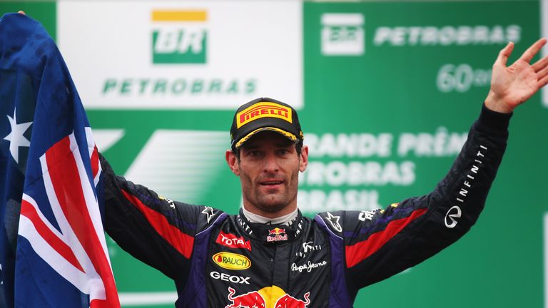 Mark Webber finished on the podium in his final race