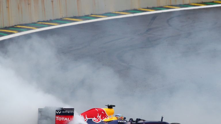 Victory doughnuts for Vettel