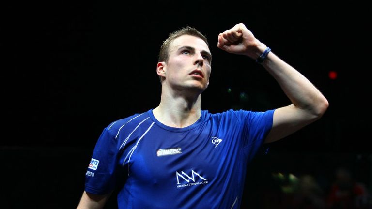 Nick Matthew 2013 squash world champion