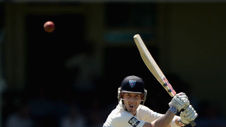 Peter Nevill of CA Invitational XI bats during day one of the tour match between the CA Invitational XI and England at the Sydney Cricket Ground on November 13, 2013 in Sydney, Australia. 