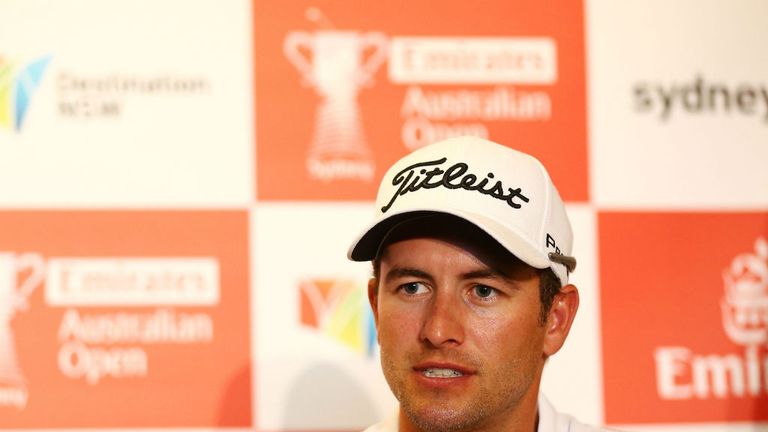 Adam Scott Australian Open press conference