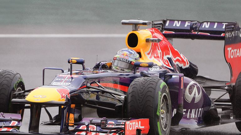 Sebastian Vettel: Second fastest in practice on Friday
