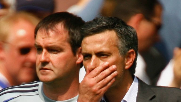 Steve Clarke and Jose Mourinho will be in opposing dugouts this Saturday