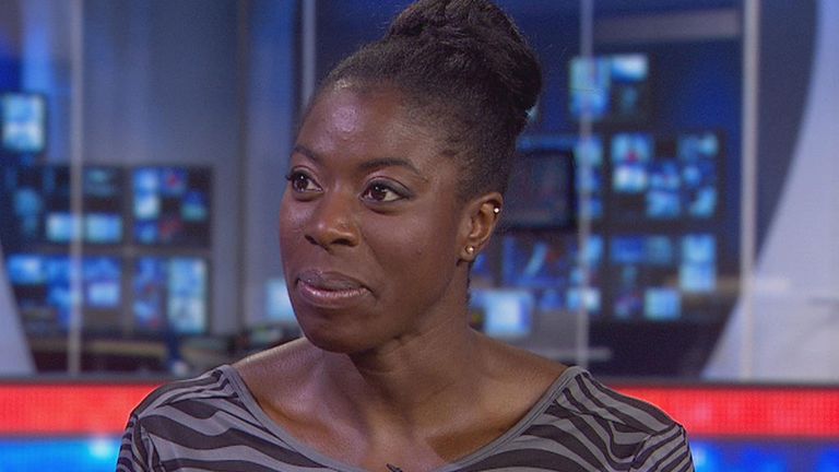 Christine Ohuruogu has been crowned the 2013 Sportswoman of the Year. She won the award ahead of cyclist Becky James and tri-athlete Non Stanford.