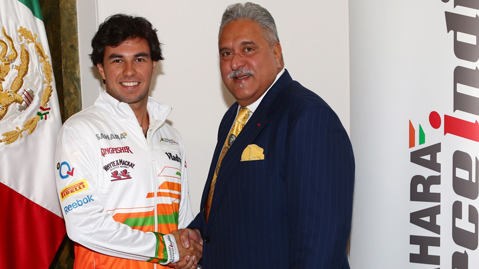 It's official: Sergio Perez joins Force India to partner Nico ...