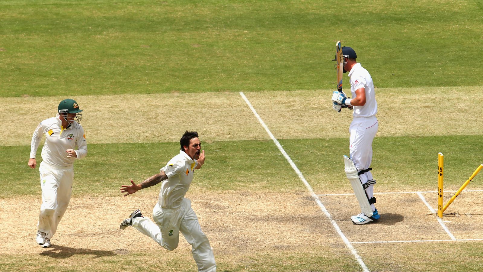 Ashes Australia decline followon after more Mitchell Johnson heroics