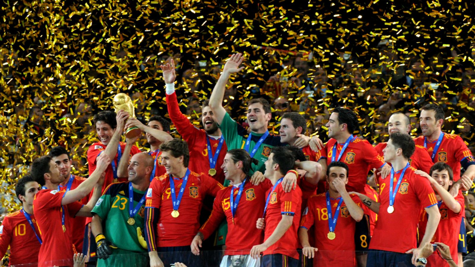 World Cup history Spain victorious at South Africa 2010 with extra