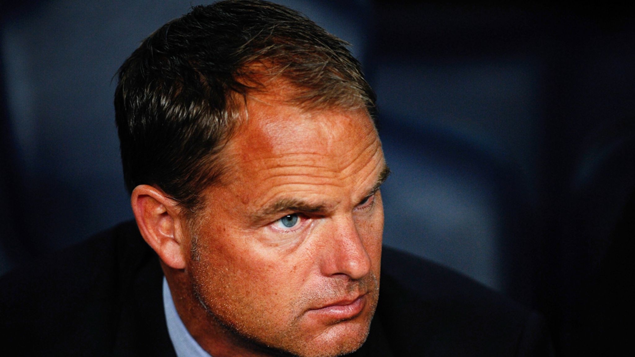 Де бур. Frank de Boer young.