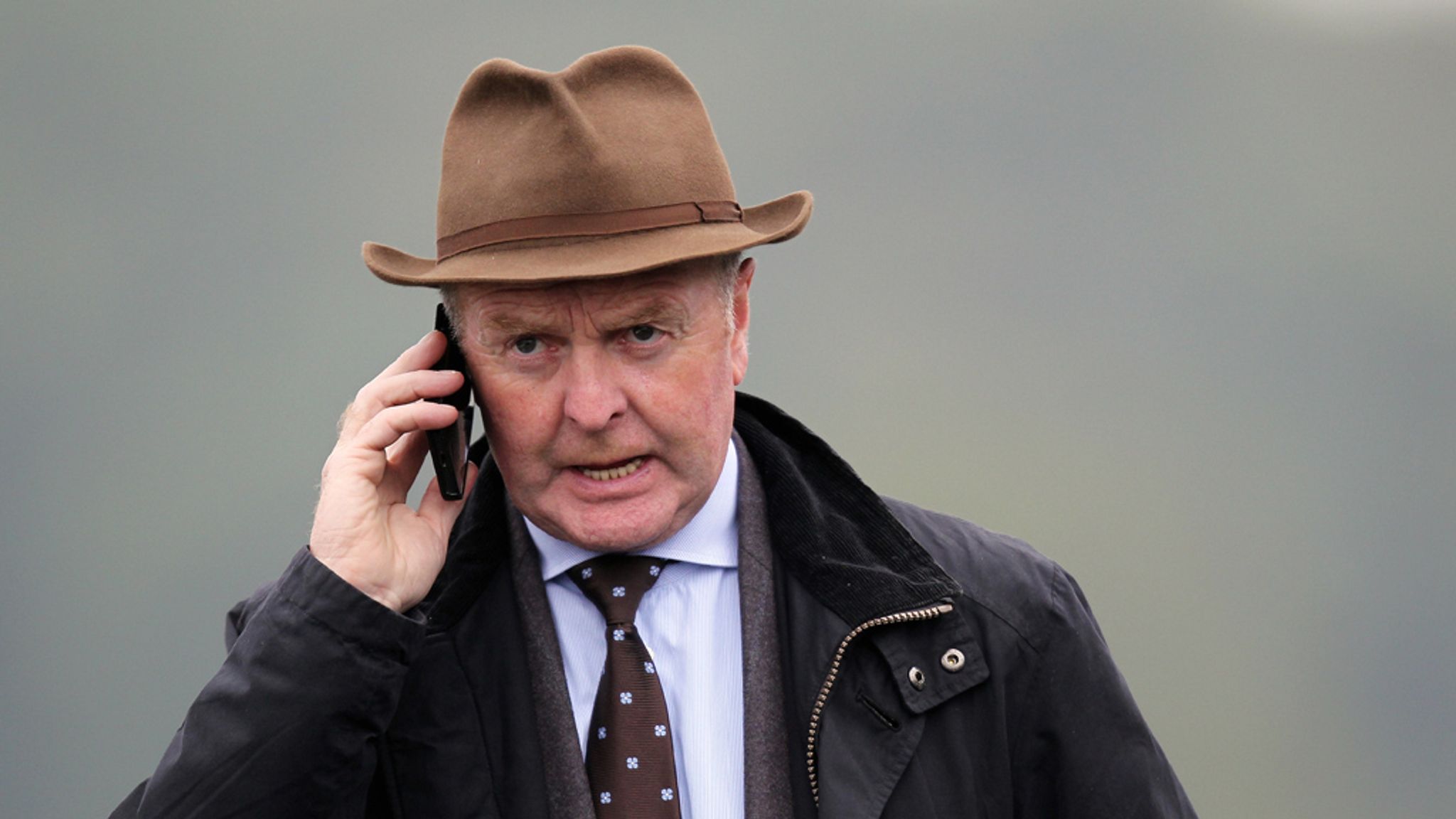 Jonjo O’Neill poses during a visit to Jonjo O’Neill’s Jackdaws Castle… News Photo Getty Images